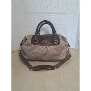 Coach Signature Ashley Satchel  Bag Large RARE